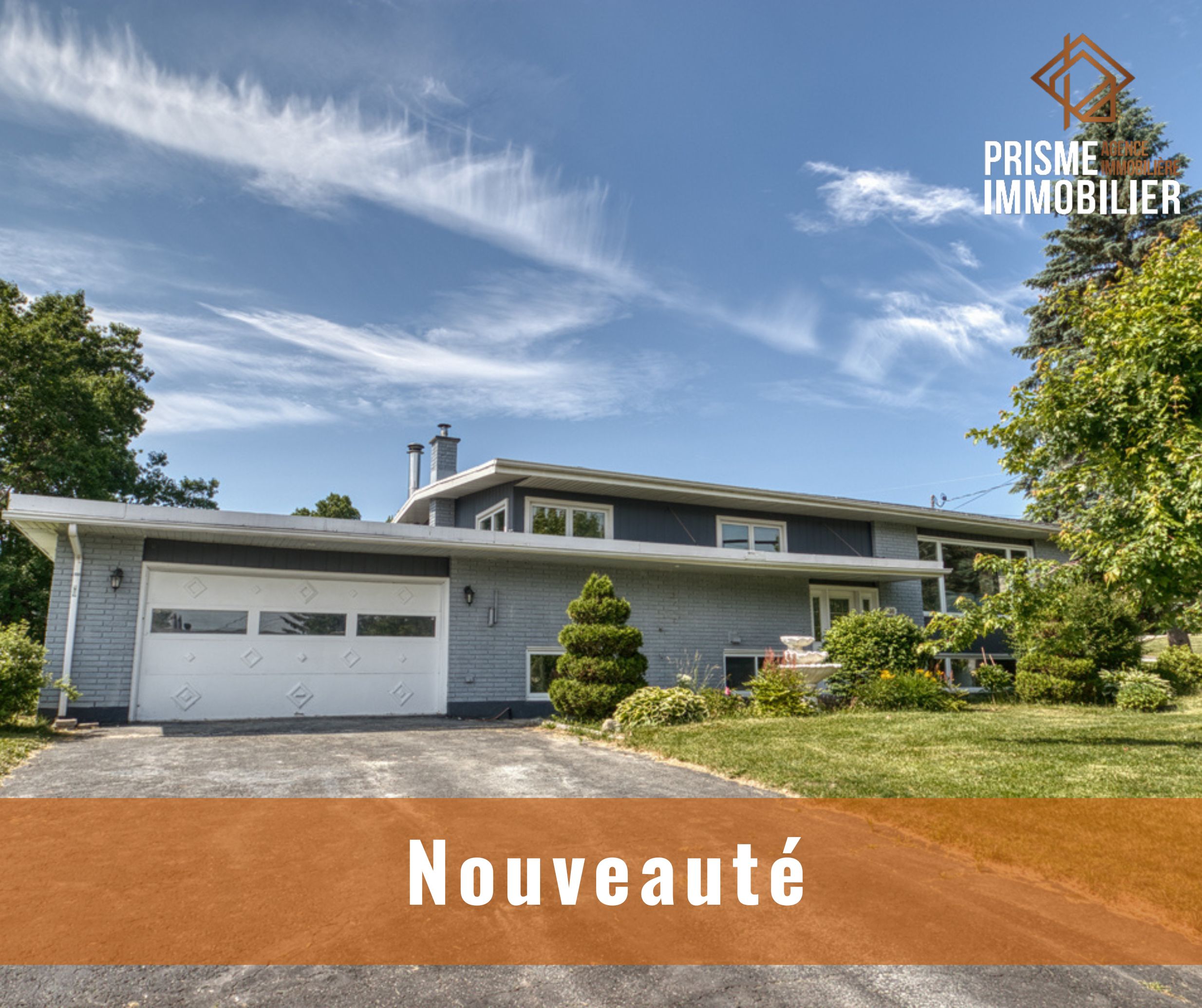 Superbe maison à vendre à Sherbrooke . Cette maison à vendre à Sherbrooke  vous intéresse? Contactez un de nos courtiers immobiliers pour plus d'information sur cette maison à vendre au 796 Boul. des Vétérans Sherbrooke (Brompton/Rock Forest/Saint-Élie/Deauville) (Estrie), Québec, J1N2A3